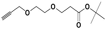 95% Min Purity PEG Linker  Propargyl-PEG2-t-butyl ester  1807503-80-5