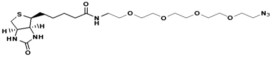 95% Min Purity PEG Linker   Biotin-PEG5-azide  1309649-57-7